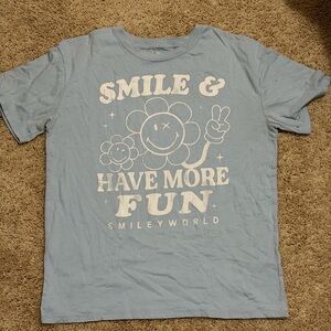 art class Light Blue 'Smile & Have More Fun' Tee